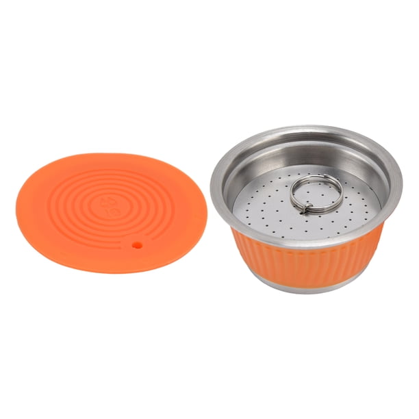 Filtro de cápsula de café reutilizable BuyWeek acero inoxidable rellenable diseño exquisito