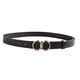 thumbnail image 4 of Cinturón decorativo de moda para mujer y hombre, cinturón de piel sintética para mujer. Negro, 4 of 9