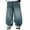 Blue, variant on Huanglei Boy's Casual Straight Leg Jeans Loose Denim Pants With Pockets