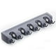 thumbnail image 2 of Soporte para escobas y trapeadores, organizador de herramientas de pared multiusos, resistente, ganchos de almacenamiento, colgador ideal para escobas, 2 of 5