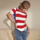 thumbnail image 3 of Fotbe American Astronaut Runs Forward Body de Mujer con Cuello Redondo y Mangas Cortas, Sin Mangas Ajustado, Suave, Cómodo y Básico-Medium, 3 of 7