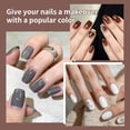 thumbnail image 3 of JODSONE 60Pcs Soak Off Gel Nail Polish Set 55 Colors Base Glossy Matte Top Coat Salon Home DIY Kit, 3 of 8