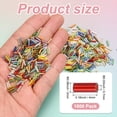 thumbnail image 3 of Uxcell 1800-Pack Cuentas Bugle, Cuentas de Vidrio de Tubo Bugle de 2x4mm para Manualidades DIY/Pulseras/Collares Rojas, 3 of 7