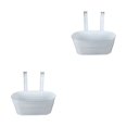 thumbnail image 3 of Yuarrent Cubo de flores ligero - para macetas colgantes de metal resistentes a la intemperie para interiores y exteriores blanco 28 * 13 * 12 * blanco 28*13*12*22.5*9.5 2Conjunto, 3 of 6