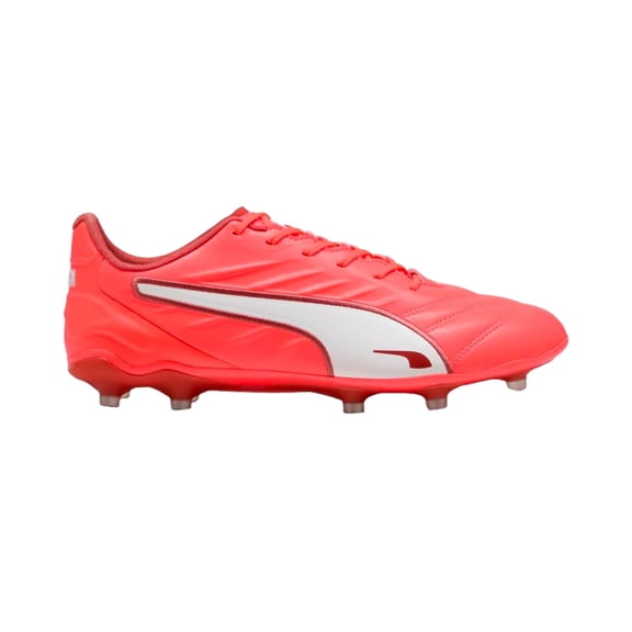 Puma King Pro FG / AG Glowing Red - White - Red Fire 108308-01 Men's Size 13