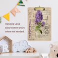 thumbnail image 7 of Coolnut Cute Clipboard Stardard Letter Size for Women with Golden Clip,Translucent Clip Board,Office & School Supplies,(12" x 9",Lavender) Gifts, 7 of 7
