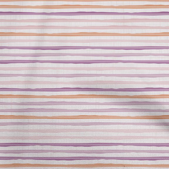 oneOone Velvet Purple Fabric Stripes Diy Clothing Quilting Fabric Print Fabric By Yard 58 Inch Wide