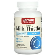 Milk Thistle (Silymarin Marianum), Promotes Liver Health, 150 mg per Capsule, 200 Veggie Capsules