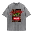 thumbnail image 3 of Men’s Oversized Graphic T-Shirt, Vintage Washed Cotton Tee, Short Sleeve Loose Fit Casual Top, 3 of 3