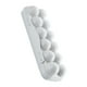 thumbnail image 2 of Matsuzay Caja de almacenamiento de huevos, soporte de plástico apilable para huevos, organizador de almacenamiento de rejillas con tapa a Organizadores de utensilios de cocina Gris 12 rejilla, 2 of 6