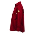 thumbnail image 5 of Flame Resistant Welding FR Shirt - 100% C - Light Weight - 7 oz (4X-Large, Red), 5 of 5