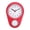 Red, variant on NEXAVKPR Elegant Quartzs Movement Wall Clock 9Inch Kitchen Countdown Timer Easy To Read