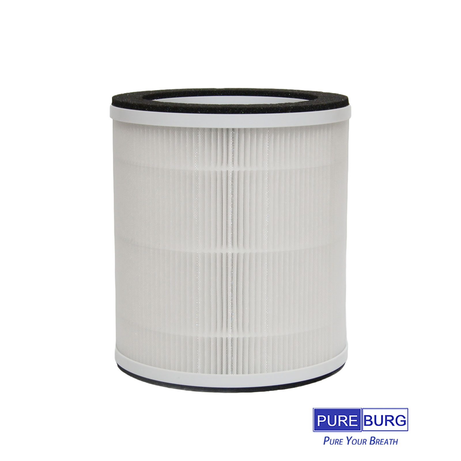 PUREBURG Replacement Filter Compatible with AIRFIRE AP201 Air Purifier, 2-Pack H13 HEPA Activated Carbon 3-Stage Filtration Air Clean Dust VOCs Odor