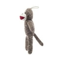 thumbnail image 3 of Vibrant Life Cozy Buddy Sock Monkey Dog Toy, Chew Level 1, 3 of 6