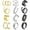 Style C, variant on Briana Williams Multi-Color Ear Cuff Earrings, Stainless Steel, 0.31'' Diameter,12 Pack
