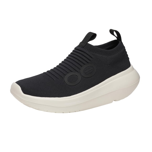 Zapato de recuperación OOFOS oOmy Zen negro para mujer talla 9