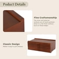 thumbnail image 5 of VISWIN 6 Drawers Wood Artist Supply Storage Box with Detach Dividers-Walnut, 5 of 7