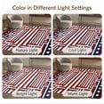 thumbnail image 7 of ODIKA Front Border Patriotic Striped Stars Festive Generic Door Independence for Playroom, Bedroom, Reading Nook, Pet Friendly & Kids Safe Play, 7 of 7