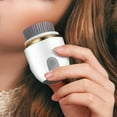 thumbnail image 3 of Cepillo de limpieza facial eléctrico Portátil recargable 3 Reemplazo Cepillo Cabezales 2 Velocidades Exfoliator Exfoliating Massage Cepillo, 3 of 8