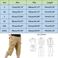 thumbnail image 3 of LIUJUNSHOP Relaxed Fit Men's Cargo Pants Men's Casual Cargo Shorts with Zipper Pockets and Adjustable Belt for Outdoor, 3 of 7
