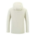 thumbnail image 7 of Mens Windbreaker Jackets Detachable Cap And Windproof Thick Three-in-one Jacket Outdoor Sports Warm Jacket White 4XL Windbreaker Jackets for Men, 7 of 7
