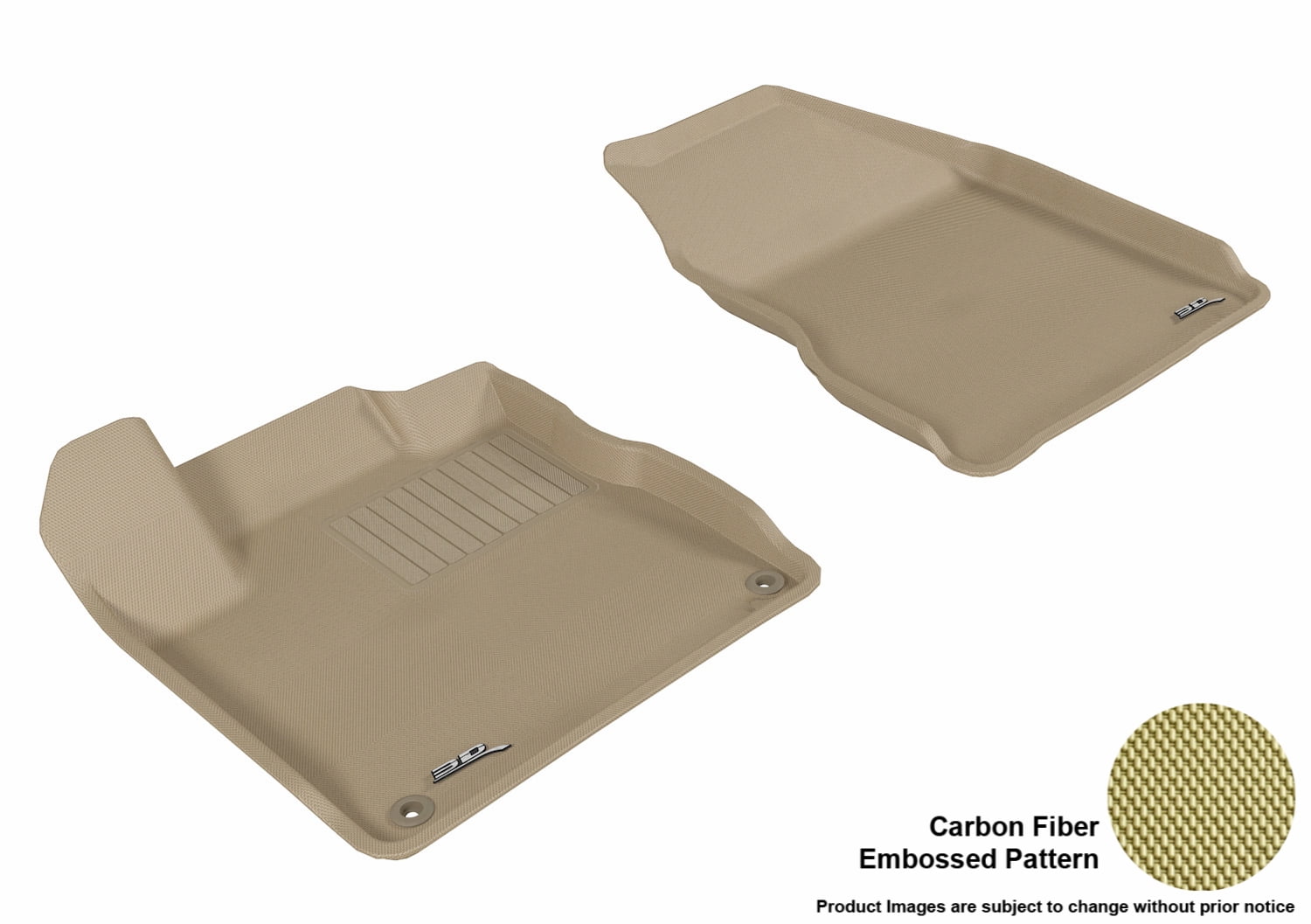 3D MAXpider 2011-2017 Bmw X3 2015-2018 X4 Kagu 1st Row Carbon Fiberb Floor Mat