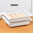 thumbnail image 4 of Caja de Huevos Estilo Cajón para Refrigerador, Caja de Almacenamiento de Alimentos, Caja de Almacenamiento Japonesa Extraíble Refrigerada, 4 of 7