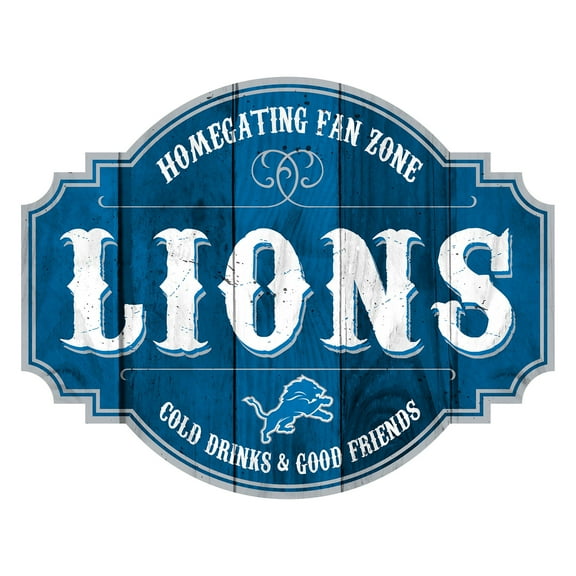 Detroit Lions 24'' Homegating Tavern Sign