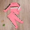thumbnail image 4 of CNKOO Kid‘s 2Pcs Baby Girls Tracksuit Sweatshirt + Pants Sports Warm Outfits Set, 4 of 5