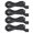 16FT-4Pack-Black, variant on 16FT-4Pack-Black Pendant Light Cord Kit E26/E27 Hanging Lantern Lamp Accessory