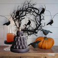 thumbnail image 1 of 2025 Halloween gift creative alabaster inverted incense burner Wan from the skull sandalwood incense burner aromatherapy incense burner, 1 of 5