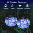 thumbnail image 4 of Linterna solar Kolpop, 6 unidades, impermeable, cristal agrietado, LED, 4 of 6