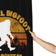 thumbnail image 2 of Believe Bigfoot Shower Curtain for Bathroom Quick-Drying Bigfoot Bath Curtain for Bathroom, 2 of 7