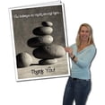 thumbnail image 2 of Jumbo Greeting Cards: Giant Thank You Card (Rocks), 2 feet x 3 feet Card with Envelope 12441, 2 of 7