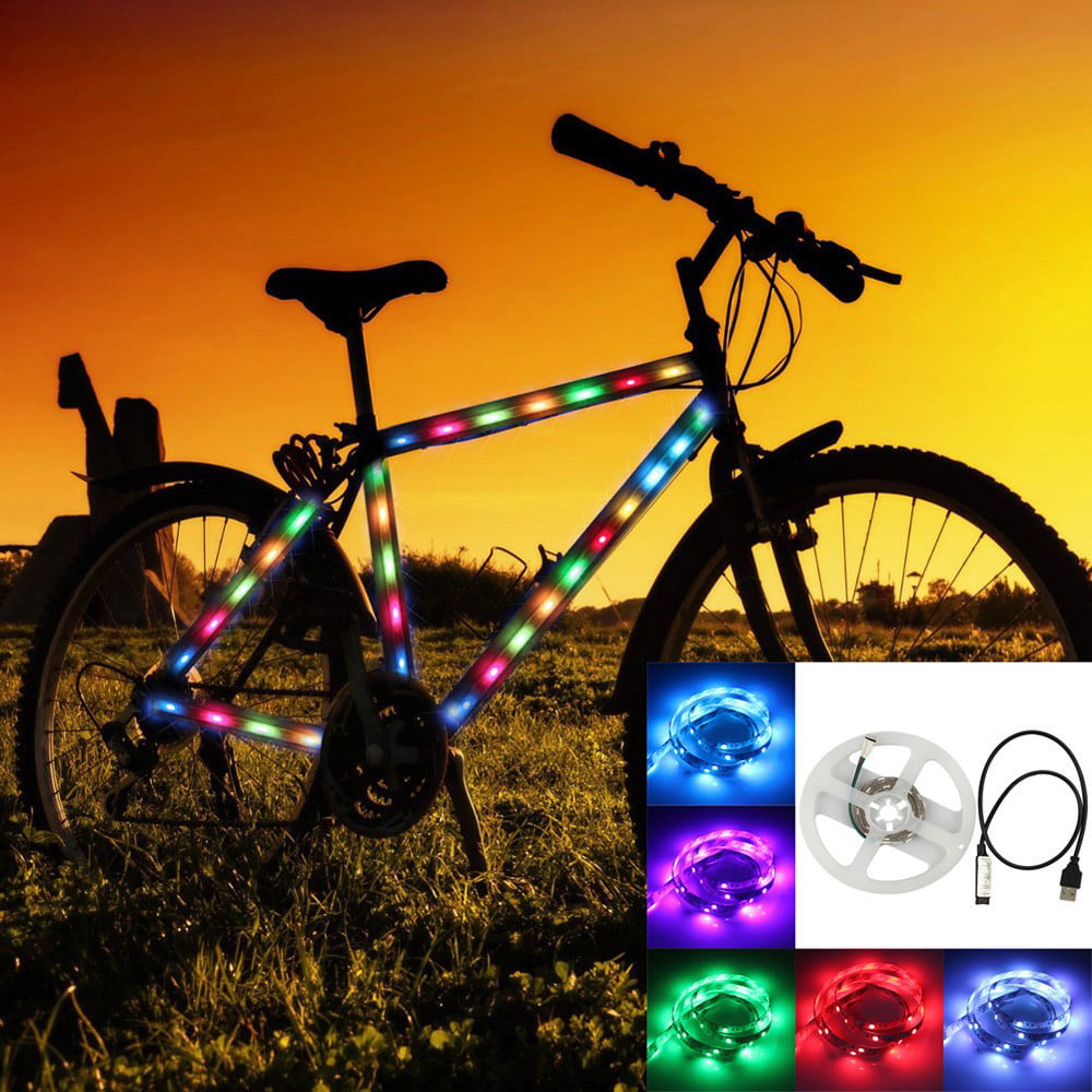 5050 Bright Led 1M Usb LED Strip Lights Tv Back Light Bike Color Magic Changing 