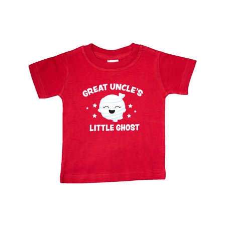 

Inktastic Cute Great Uncle s Little Ghost with Stars Gift Baby Girl T-Shirt
