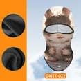 thumbnail image 5 of Cartoon 3D Cat Ski Face Guard with Ears Windproof Warm for Music Festivals Halloween Outdoor, 5 of 5