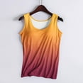thumbnail image 4 of Hvyesh Tank Top with Built in Bra for Women Summer Tid Dye Camisoles Basic Shirts Racerback Fitted Tanks Cami Tops, 4 of 6
