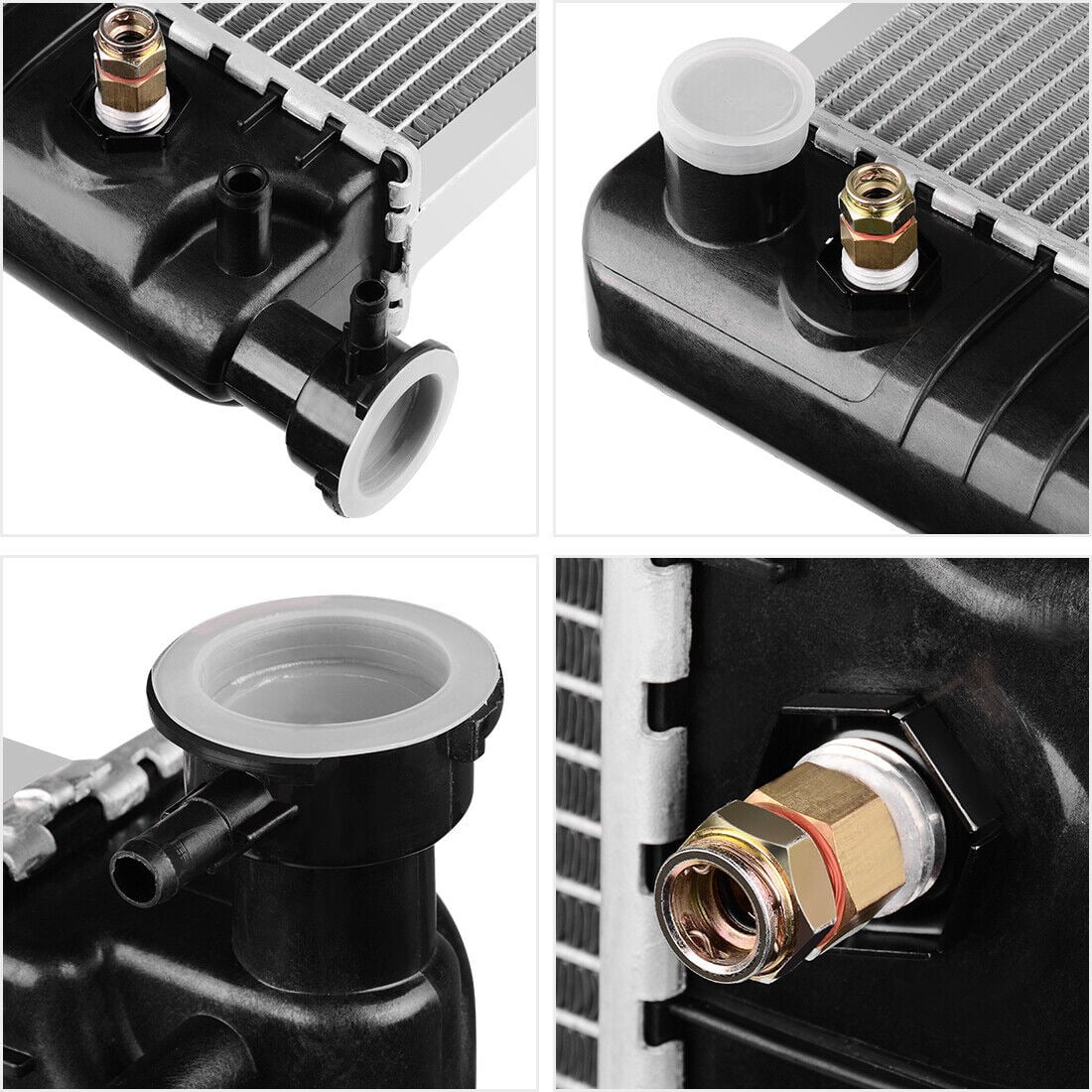 RVNI Radiator for 1999-2000 Chevy Chevrolet Tahoe C1500 C2500 C3500 GMC Yukon K1500 K2500 K3500 Cadillac 5.0 5.7 V8