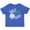 Royal Blue, variant on Inktastic Dad's Golf Buddy with Golf Ball Boys or Girls Baby T-Shirt