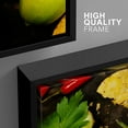 thumbnail image 4 of wall26 - Mexican Food Concept - Framed Canvas Art Wall Art - 24"x36"x3 BLACK, 4 of 5