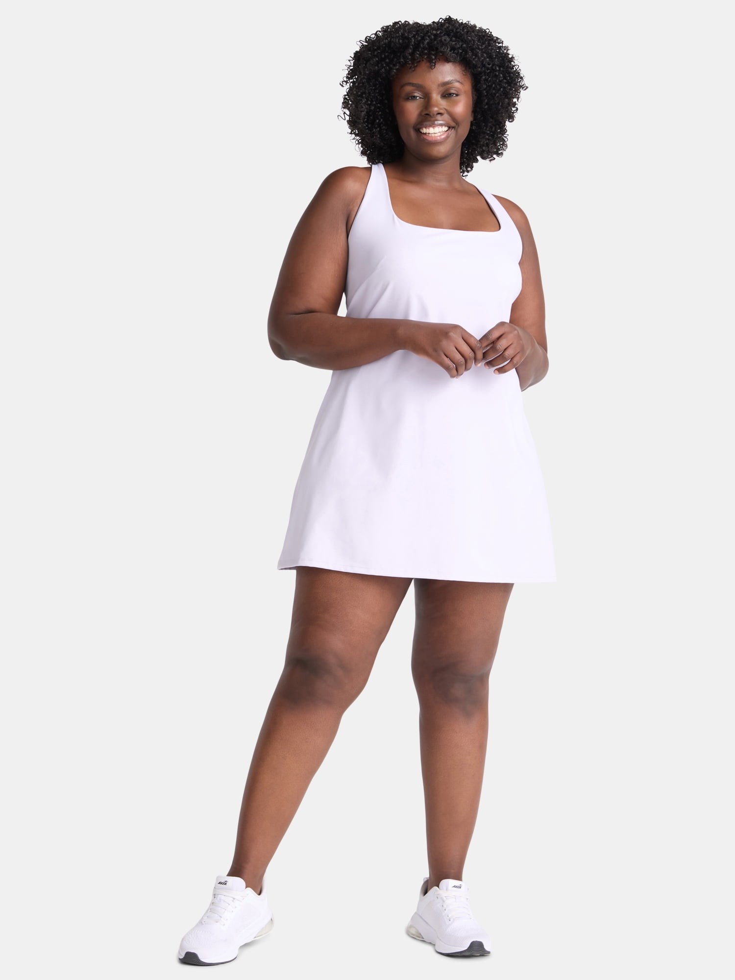 Avia Women's and Women's Plus Strappy Knot Active Dress, Sizes XS-4X