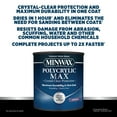 thumbnail image 7 of Minwax Polycrylic Max, Semi-Gloss, Clear, 1 Quart, 7 of 7