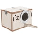 thumbnail image 5 of Bird Nesting Box For Breeding Parrots And Budgies White Wooden Structure 17.5X12cm 1Pack, 5 of 5