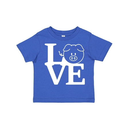 

Inktastic I Love Pigs 2 Gift Toddler Boy or Toddler Girl T-Shirt