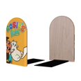 thumbnail image 2 of Las Reglas de Rosie Sujetalibros decorativos temáticos, tope para estantería con base antideslizante, uso dual para hogar y oficina - 2 piezas, 2 of 6