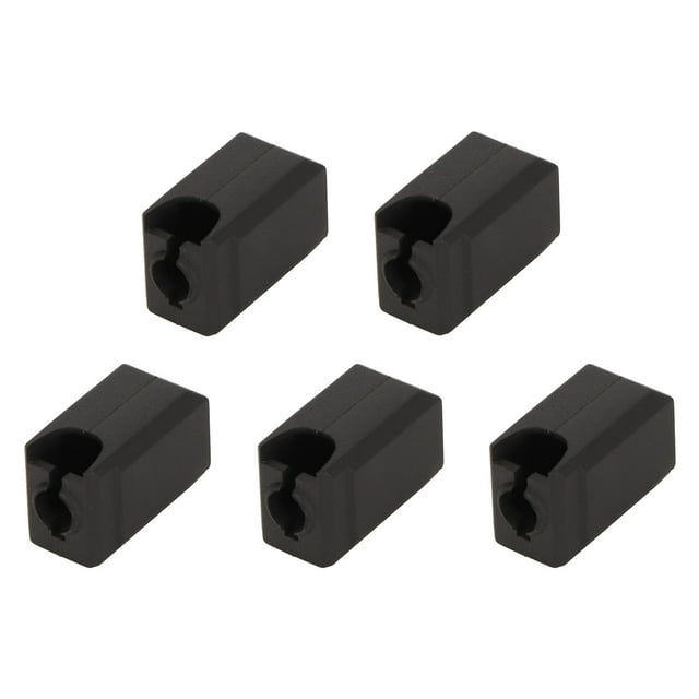 Cubierta Del Bloque Del Calentador, Silicona Duradera, 5 Piezas, Cubierta Negra Del Hotend Del Extrusor Para Reemplazo