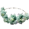 thumbnail image 1 of Bangcool Wedding Flower Crown Light up Peony Floral Crown Flower Headband Photo Prop, 1 of 7