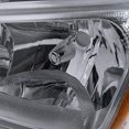 thumbnail image 4 of OE Replacement Headlights Head Lamps And Signal Bumper Light Combo Chrome Housing Clear Lens Amber Made For And Compatible With 2003 - 2007 Chevrolet Chevy Silverado Avalanche 03 04 05 06 07, 4 of 7