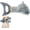 Grey Shark, variant on LEGEND SANDY Dog Squeaky Toys for Small Dogs, 12 Pack Puppy Toys for Teething Cute Small Dog Toys Stuffed Plush Dog Toy Bundle Natural Cotton Puppy Rope Toy Dog Chew Toys for Puppies Pet Toys for Dogs